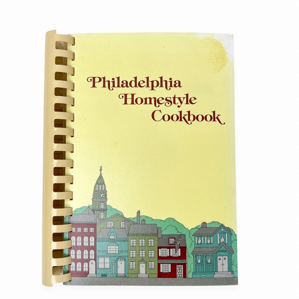 Philadelphia Homestyle Cookbook Softcover Flavorful Recipes Classic Cooking 1984